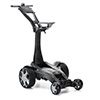 Stewart Q Follow Electric Golf Push Cart – Carbon – w/ Free Accessories Best Discount