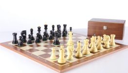 The 4″ Zagreb Chess Set Combo with Storage on Sale Coupon From The Real Masters Of Chess