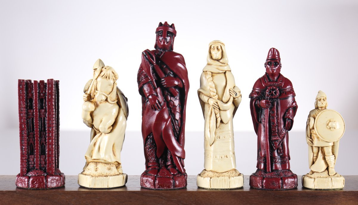 The Battle of Hastings Chess Pieces – SAC Antiqued on Sale Coupon From The Real Masters Of Chess