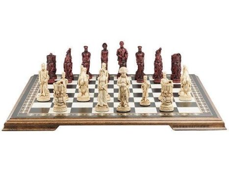 The Battle of Waterloo Chess Pieces – SAC Antiqued on Sale Coupon From The Real Masters Of Chess