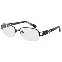 Eyekeeper Titanium Semi-rimless Blue Light Filter Eyeglasses for Men Women Sale Coupon