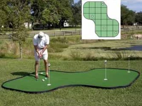 Tour Links 12’x12′ Indoor/Outdoor Putting Green Best Discount