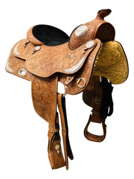 15.5Inch Used Broken Horn Show Saddle custom Sale Coupon