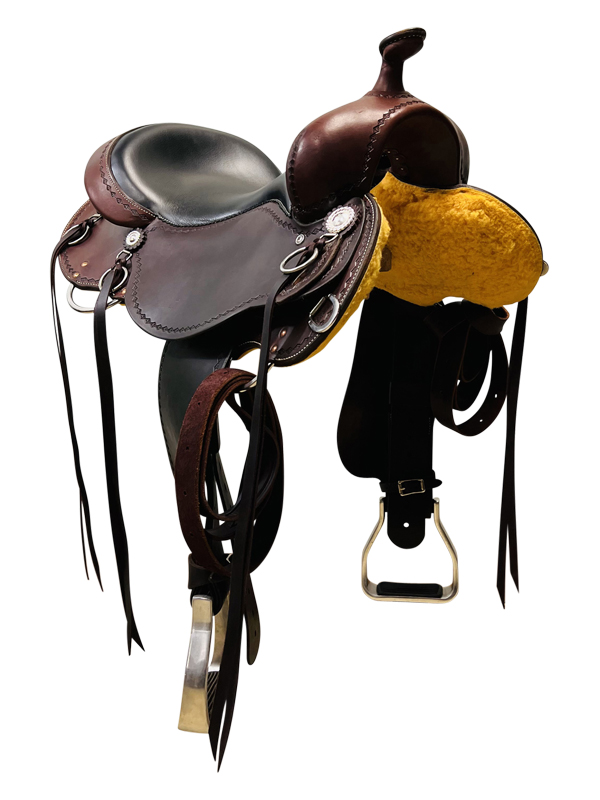17 Inch Used Cashel Western Trail Saddle ChCt Sale Coupon