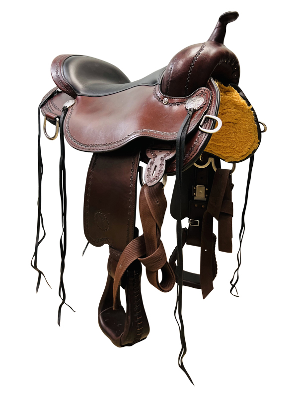 16 Inch Used Circle Y Salt River Flex2 Trail Saddle 1667 Sale Coupon