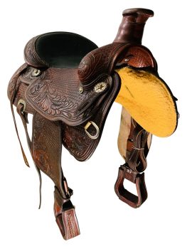 16 Inch Used Dale Chavez Roping Saddle Custom Sale Coupon