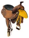 17 Inch Used DP Saddlery Reining Saddle 2105 Sale Coupon
