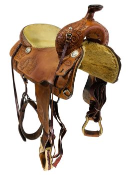 16.5Inch Used Price McLauchlin Maker All Around Arena Saddle Custom Sale Coupon