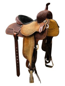 14 Inch Used Reinsman inchMolly Powellinch Barrel Saddle 4260 Sale Coupon