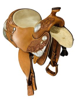 16 Inch Used Vic Bennets Show Saddle Custom Sale Coupon
