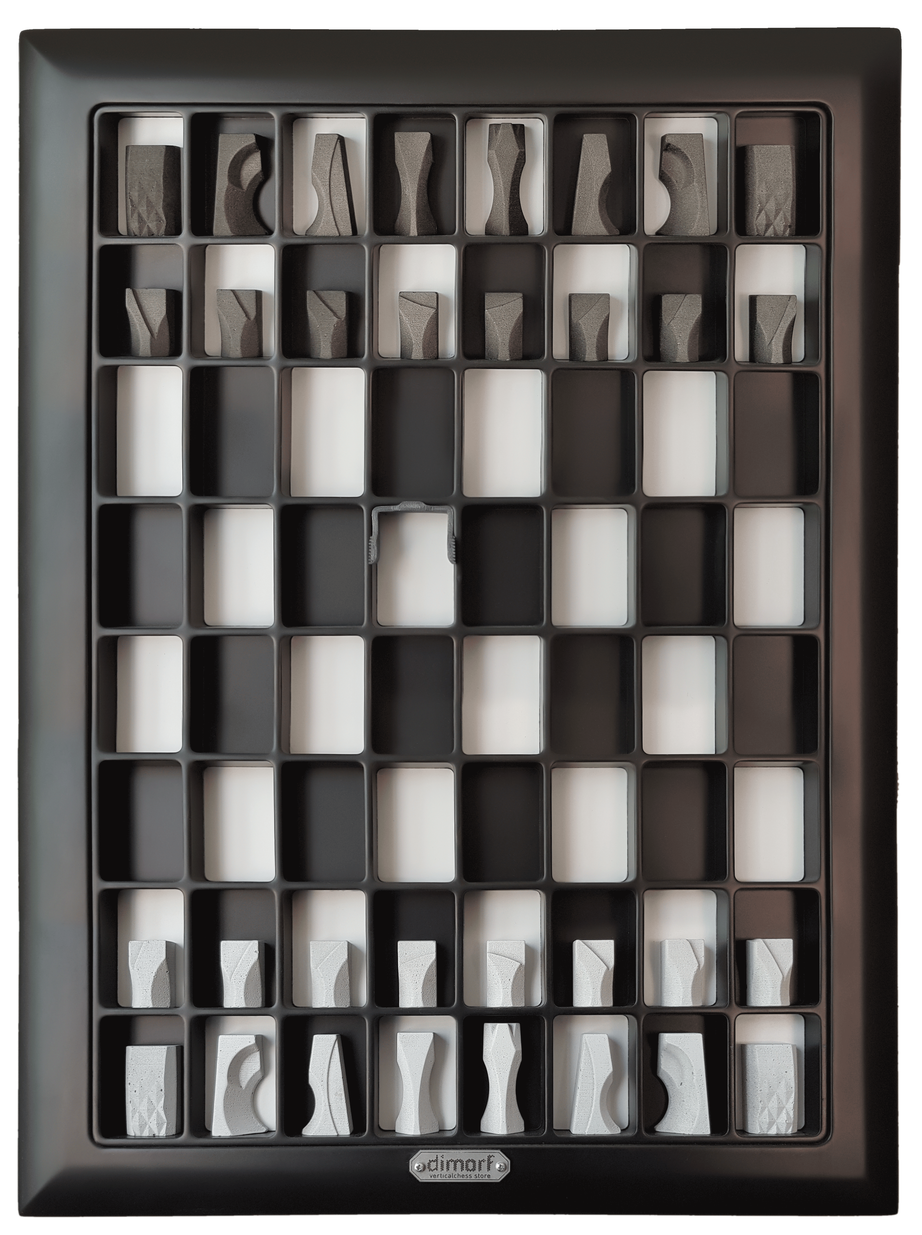 Vertical Chessboard – Cutaway Style – Wall Mounted on Sale Coupon From The Real Masters Of Chess