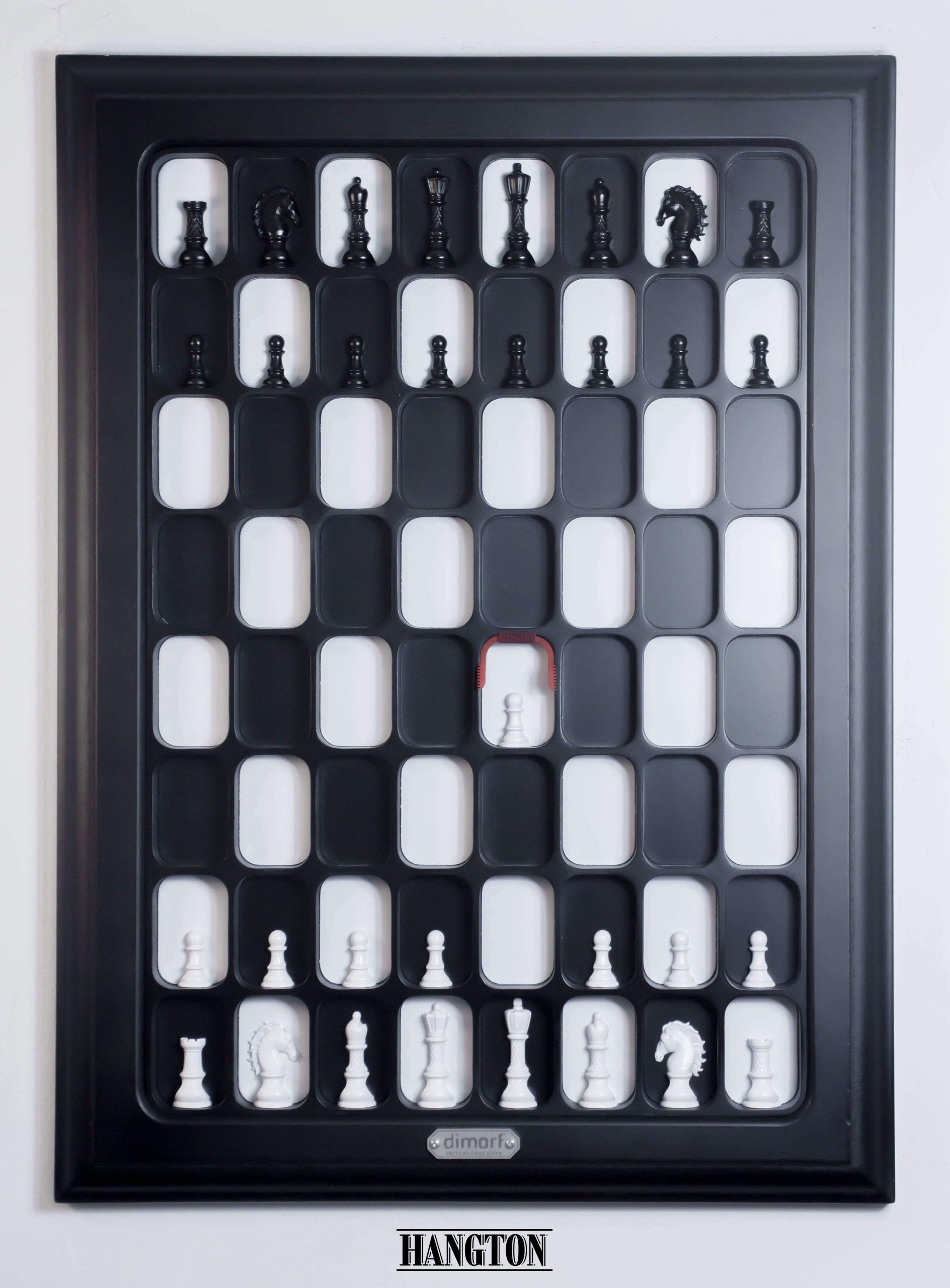 Vertical Chessboard – Hangton Style – Wall Mounted on Sale Coupon From The Real Masters Of Chess
