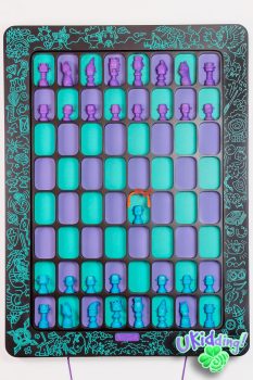 Vertical Chessboard – U Kidding! Kids Edition – Wall Mounted on Sale Coupon From The Real Masters Of Chess