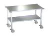DRE Stainless Steel Veterinary Mobile Gurney and Supply Transport Table Sale Coupon