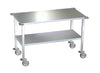 DRE Stainless Steel Veterinary Mobile Gurney and Supply Transport Table Sale Coupon