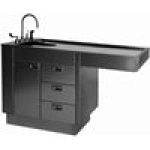 VetLift All Stainless Steel With 3 Drawers & Cabinet Veterinary Wet Table Sale Coupon