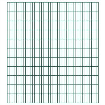 2D Garden Fence Panels 2008×223 m 40 m Total Length Green Sale Coupon