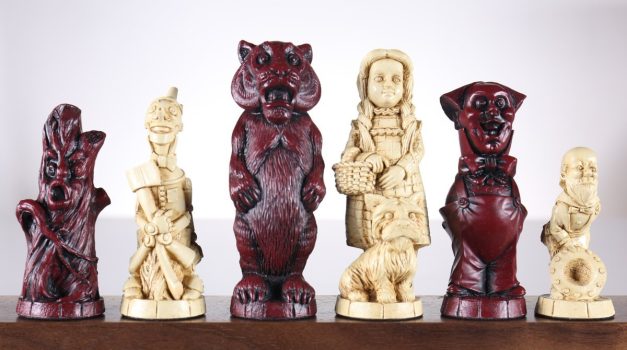 Wizard of Oz Chess Pieces – SAC Antiqued on Sale Coupon From The Real Masters Of Chess