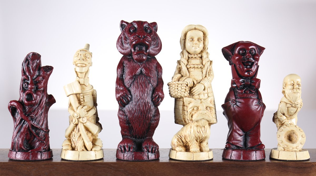 Wizard of Oz Chess Pieces – SAC Antiqued on Sale Coupon From The Real Masters Of Chess