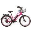 X-Treme E-Bike Catalina Step Thru 48V Electric Bicycle – Pink Best Discount