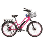 X-Treme E-Bike Catalina Step Thru 48V Electric Bicycle – Pink Best Discount