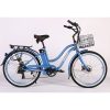 X-Treme E-Bike Malibu Elite Max 36V Step-Thru Electric Bicycle – Baby Blue Best Discount