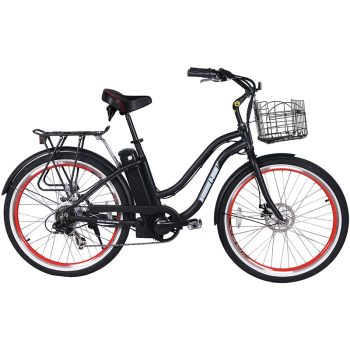 X-Treme E-Bike Malibu Step Thru Electric Bicycle – Black Best Discount