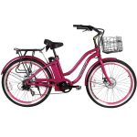 X-Treme E-Bike Malibu Step Thru Electric Bicycle – Pink Best Discount