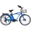 X-Treme E-Bike Newport Elite Electric Beach Cruiser Bicycle – Blue Best Discount
