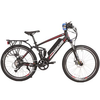 X-Treme E-Bike Rubicon 48V Electric Bicycle – Black/Red/White Best Discount