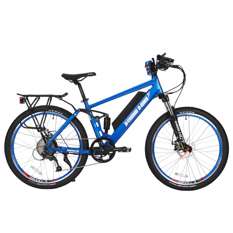 X-Treme E-Bike Rubicon 48V Electric Bicycle – Metallic Blue Best Discount