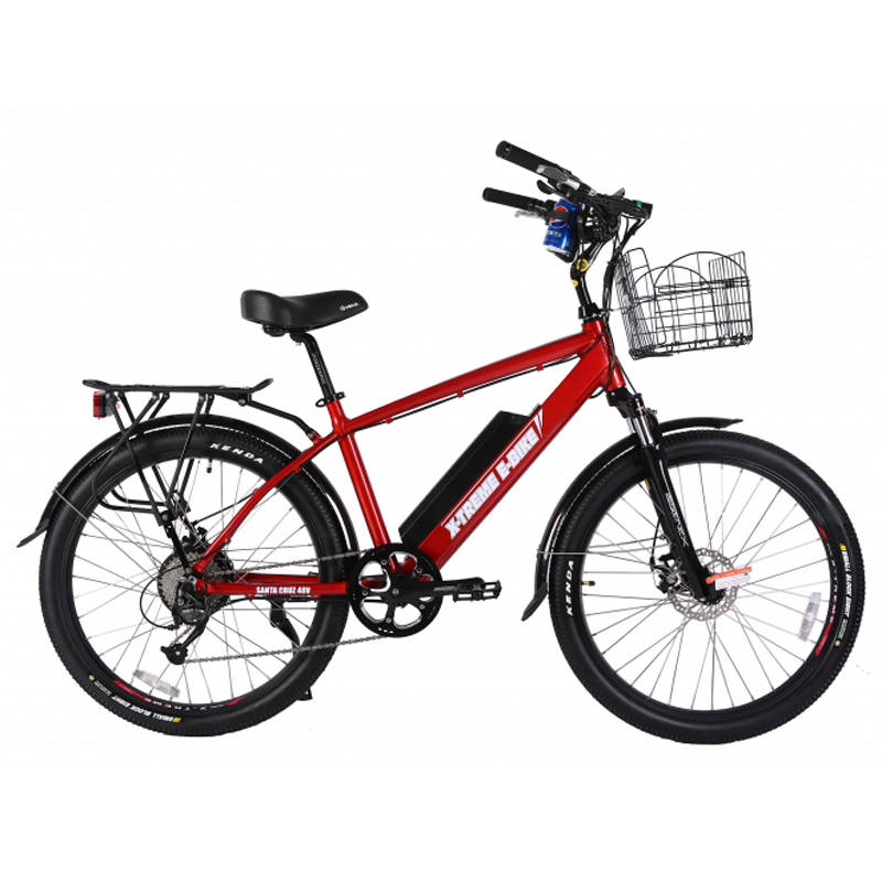 X-Treme E-Bike Laguna Beach 48V Electric Bicycle – Red Best Discount