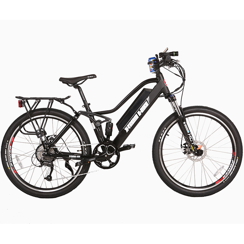 X-Treme E-Bike Sedona Step Thru 48V Electric Mountain Bike – Black Best Discount