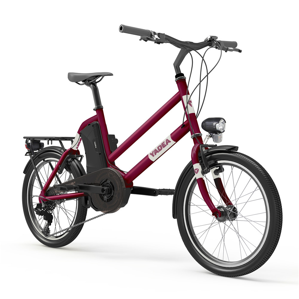 YADEA YT300 20 inch Touring Electric City Bike Red Sale Coupon